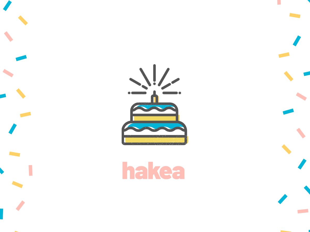 Hakean 1v-synttärikuulumisia